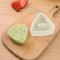 thumbnail image 2 of Huayishang Cookie Cutters Household Large Japanese Triangle Thousand Layer Rice and Vegetable Roll Mould Laver Rice Bag Food Grade Rice Pressing Tool, Kitchen Essentials Clearance Sale, 2 of 5