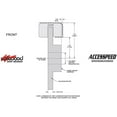 thumbnail image 4 of Wilwood 140-16807 AERO6-DM Front Big Brake Kit with Black Calipers and Slotted Rotors for 2010-2014 Ford F150 SVT Raptor, 4 of 4