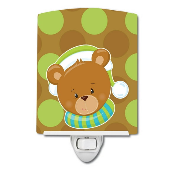 Caroline's Treasures BB8673CNL Christmas Blonde Girl Elf Toni Ceramic Night Light, 6x4x3", multicolor