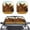 Funny Dog Cat, variant on Bulopur Watercolor Turtle Car Windshield Sun Shade Blocks Sunlight Front Windshield Sun Shade with Shortage Bag Automotive Interior Sun Protection for Most Vans SUVs Trucks