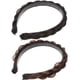 thumbnail image 1 of diademas trenzadas de pelo falso para niña, postizo ancho, aros para coleta de mujer, 1 of 7