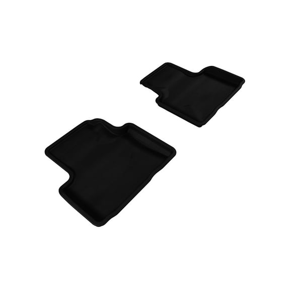 3D MAXpider Custom Fit Kagu Floor Mat (Black) Compatible with Infiniti Q40 2015 / G35 / 37 Sedan 2007-2013 - R2