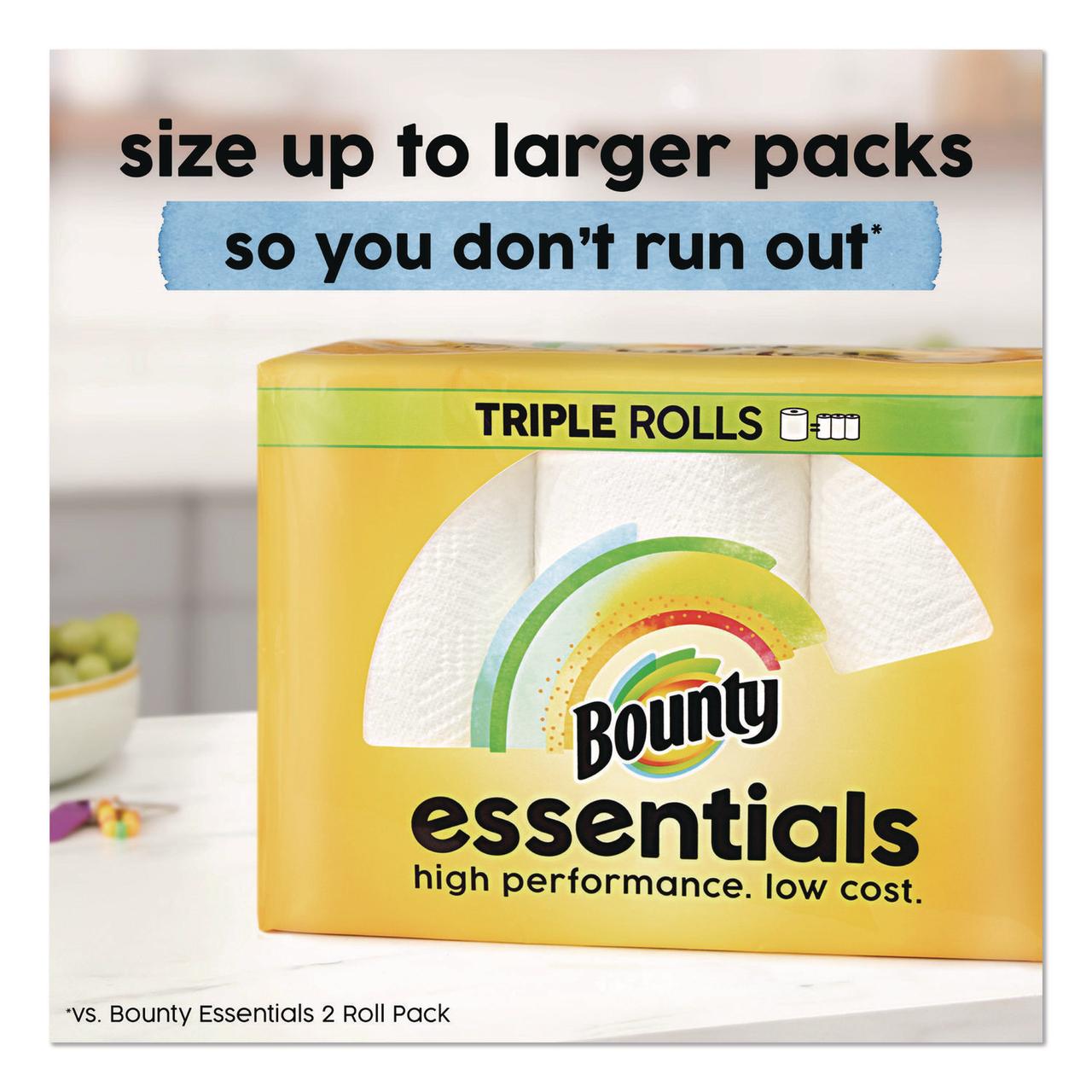 Essentials Select-A-Size Kitchen Roll Paper Towels 2-Ply 108 Sheets/Roll 24 Rolls/Carton