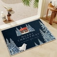 thumbnail image 3 of Boovnll Christmas Door Mat - 16x24" Non-Slip Catch Mud Printed Christmas Doormat Winter Holiday Decor for Indoor, Outdoor, Home, Entrance, Kitchen, Christmas Decorations, 3 of 7