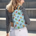 thumbnail image 5 of Balery Modern Ice Cream Mochila Clásica Impresa Básica para Viaje, Mochila Escolar Resistente al Agua, Mochila de Lona con Correas Ajustables-Medium, 5 of 5