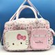thumbnail image 4 of Sanrio Hello Kitty Tote Bag, Kuromi Cartoon Cute Printing Handbag, Pompompurin Y2k Large Capacity High Quality Portable Storage Bag, Cinnamoroll Travel Bag For Women, 4 of 4