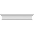thumbnail image 1 of Ekena Millwork CRH07X36 36-Inch Bottom Width x 39 1/2-Inch Top Width x 7 1/4-Inch H x 1-Inch P Crosshead with Trim, 1 of 4