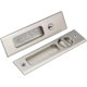 thumbnail image 4 of Cerradura de puerta corredera Cerradura de puerta corredera de bolsillo con pestillo empotrado invisible para hardware de muebles de madera Plata kaili Sencillez, 4 of 5