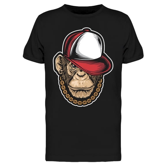 Hiphop Chimp Logo Tee Men's -Image by Shutterstock