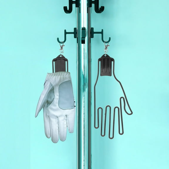 2pcs Golf Glove Drying Rack Glove Hanger for Fast Drying Golfs Glove Holder Golfs Glove Support Holder Golfs Glove Supportive Rack Golf Glove Hanger