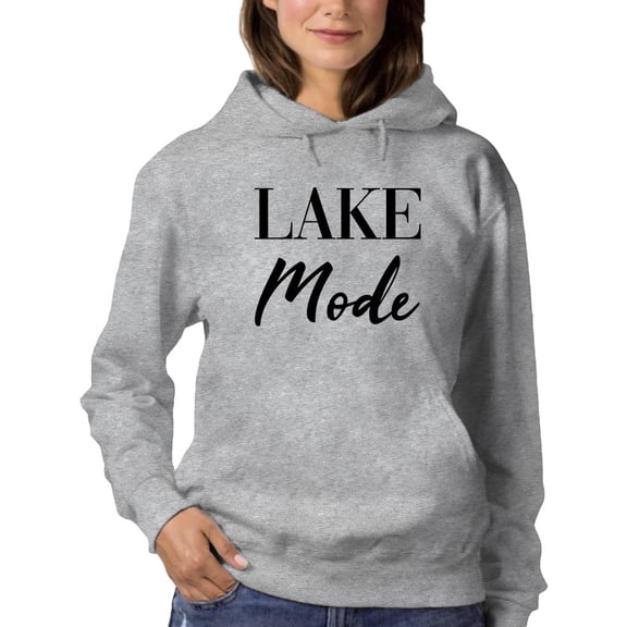 Lake Mode Slogan Hoodie Women -GoatDeals Designs, Female x-Large