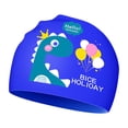 thumbnail image 1 of Bonnets de Bain en Silicone pour Enfants - Design de Dessin Animé Mignon pour Activités à la Piscine et à la Plage, Ajustement Réglable pour Divers Âges, 1 of 3