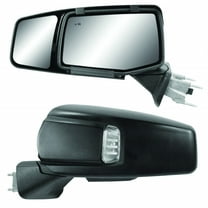 Snap & Zap Custom Fit Towing Mirror Pair for Chevy Silverado 1500, GMC Sierra 1500 Fits select: 2019-2020 CHEVROLET SILVERADO, 2019 CHEVROLET SILVERADO LD