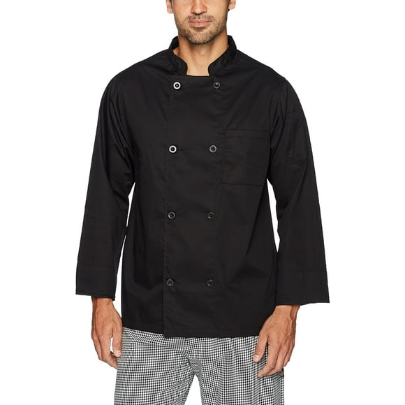 Chef Code Mens 8 Pearl Button Chef Coat