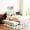 Beige, variant on Full Beige Fleece Upholstered Bed with Trundle | App-Controlled Lighting, Creates Comfortable Bedroom