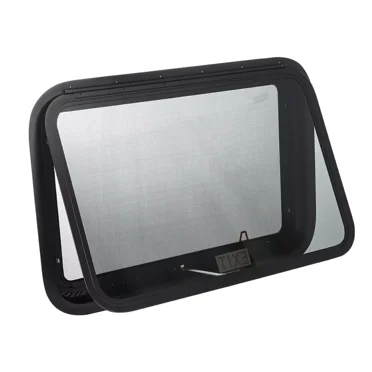 RV Window 30" Wide x 22" Height Hinging Exit RV Window Trailer W/ Removable Screen*