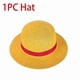 thumbnail image 2 of Anime Luffy Cosplay Costume Wano Country Monkey D. Luffy Cosplay Kimono for Man Adults Red Cardigan Hat Halloween Costumes, 2 of 5