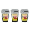 thumbnail image 3 of Sharps Container, 3pcs  Waste Needle Storage Box  Blade Syringe Needle Trash Container Case, 3 of 8