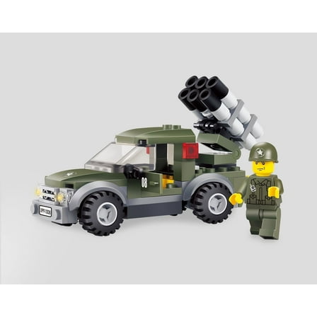 Army Commando Missile Launcher Military Series Building Bricks Toy Set 99pc Educational Blocks â€“ Great Gift For Children