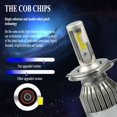 thumbnail image 2 of 1 Pair H4 HB2 1800W 270000LM LED Headlight Bulbs Conversion, 2 of 4