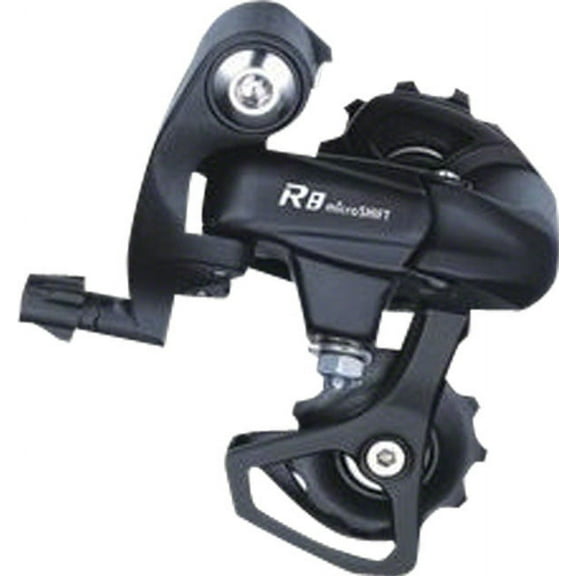 microSHIFT R8 Rear Derailleur - 8,9 Speed, Short Cage, Black