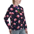 thumbnail image 6 of Kdxio Cartoon Donut Planets Print Womens Oversized Hoodies Sweatshirts Hooded Pullover Tops Sweaters Casual-X-Large, 6 of 7