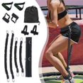 thumbnail image 3 of Full Body Resistance Trainer Sports Fitness Waist Leg Bouncing Training Resistance Bands Gym Stretching Kit New, 3 of 5