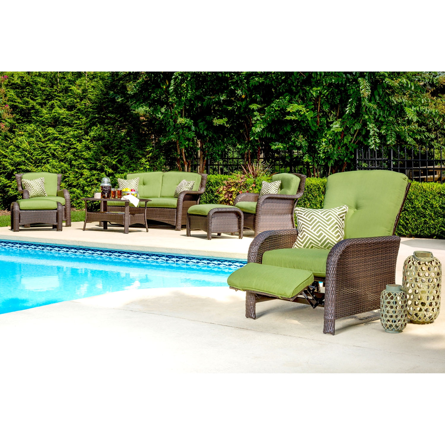 Hanover outdoor luxury on sale recliner at walmart