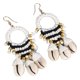 thumbnail image 1 of Pendientes de caracola marina Jadeshay hechos a mano colgantes, 1 of 14