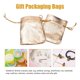 thumbnail image 4 of 300 Unids Papel de Oro Bolsa de Organza Bolsas de Regalo de Dulces Decoración Navideña Bolsa de Favor de Fiesta de Boda Bolsas de Embalaje de Regalo Bolsa Con Cordón 5X7cm, 4 of 5