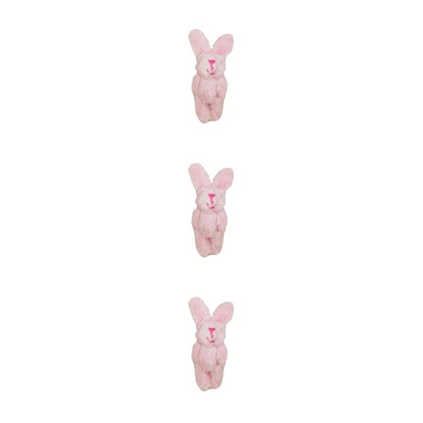 Matsuzay Mini conejo de peluche conejito de peluche, colgante de juguete exquisito, pequeños adornos de peluche, regalos de muñecas, fiesta de Type1 NO1 Matsuzay CBP274033