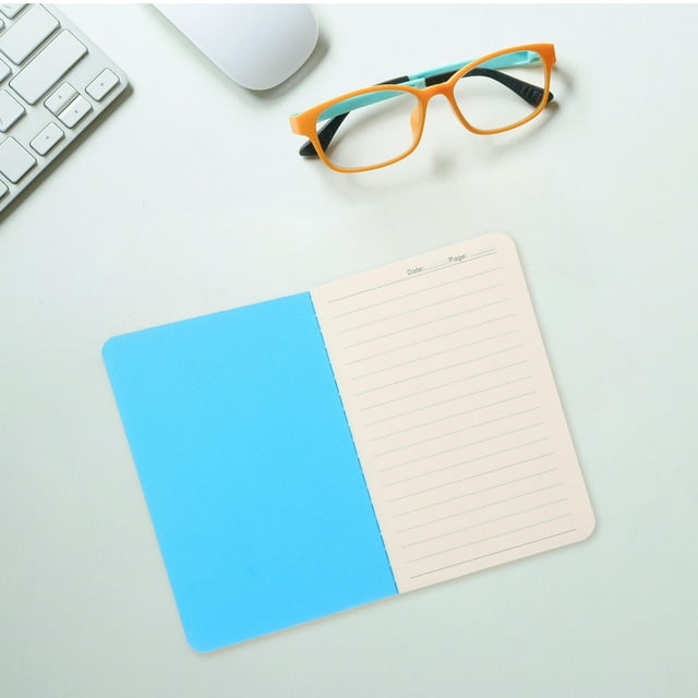 HONMEET Back to School 12Pcs Blank Notebook No Lines Paper Multi Simple Notebooks for Writing and Memos