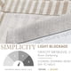 thumbnail image 5 of Cortina de visillo JINCHAN de lino a rayas 40x130 cm color beige sobre lino, 5 of 9