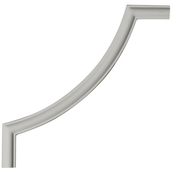 10"W x 10"H x 3/8"P Traditional Panel Moulding Corner (matches moulding PML00X00TR)