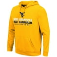 thumbnail image 2 of Men's Colosseum Gold West Virginia Mountaineers Lantern Pullover Hoodie, 2 of 3