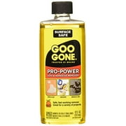 Goo Gone Pro Power Adhesive Remover - 8 Ounce - Use on Silicone, Caulk, Contractor's Adhesive, Tar, Adhesive, Grease, Gum, Decals