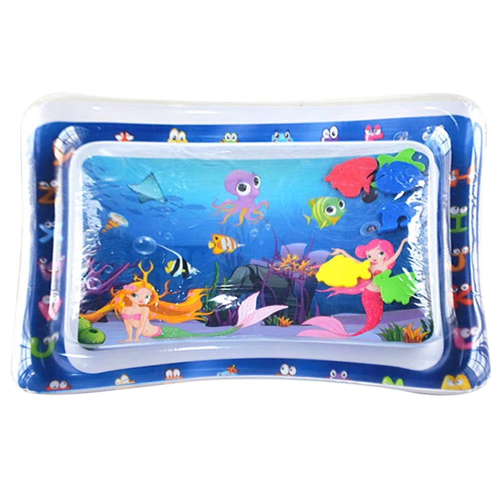 Inflatable water mat for baby play mat inflated airbag 