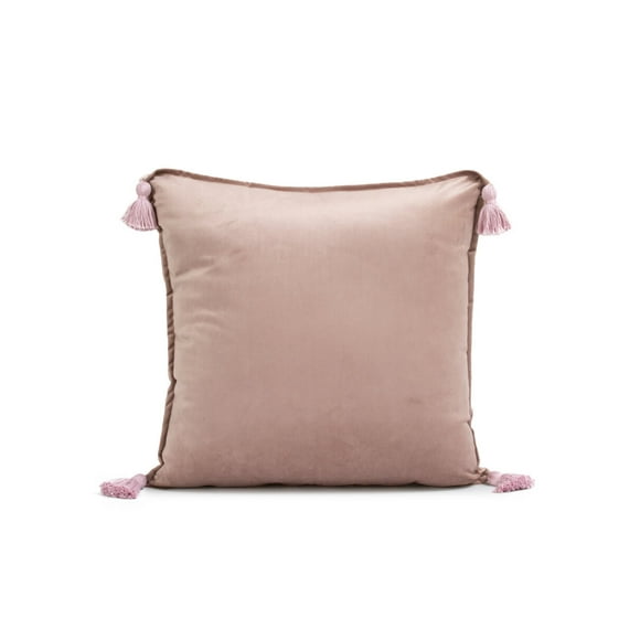 Cojín Decorativo Antonela Borlas Rosa