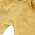 thumbnail image 6 of Toddler Baby Boy Summer Clothes Short Sleeve Button Down Shirt Shorts Set Gentlemen Casual Outfits 3M-4T, 6 of 6