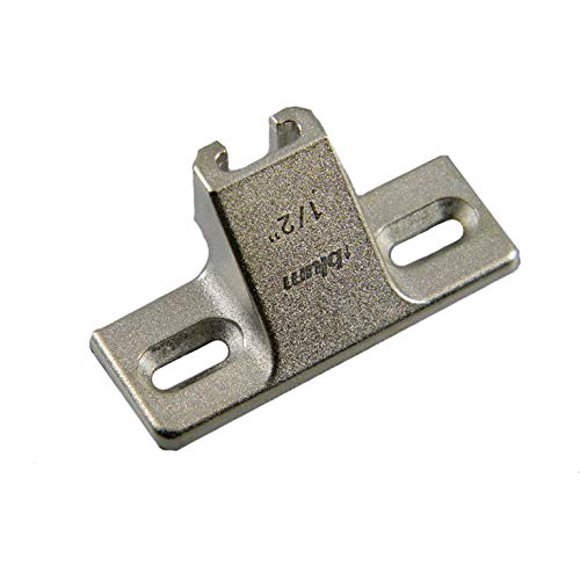 Placa Blum 130.1100.23 superpuesta de 1/2" paquete de 10