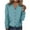 Blue, variant on ShomPort Cardigan for Women Fall Long Sleeve Collared Button Down Cardigans Solid Color Casual Tops