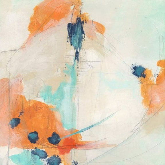 "Plot Point II" Painting Print on Wrapped Canvas