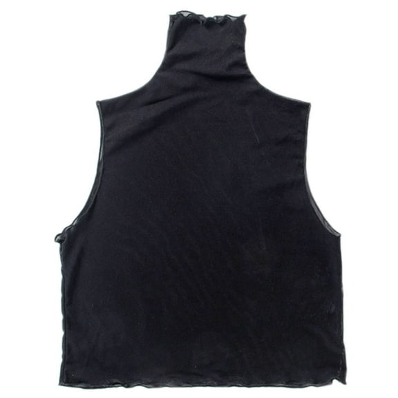 LoudSung Fake Collar Detachable Half Shirt Blouse False Collar High Neck Top Elegant for Women Girls