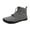 Grey, variant on WEAIXIMIUNG Black Ankle Boots No Heel Couples Autumn and Winter Outdoor Warm Plus Hair Thickening Snow Boots for Men and Women Warm Non Antisplash Mountaineering Five Finger Shoes