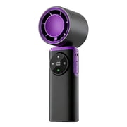 HOARBOEG High-Speed Handheld Mini Fan with Cooling, Portable 6000mAh Battery-Operated Personal Fan, 199 Adjustable Speeds for Outdoor Use, Travel, Desk, Fast-Cooling Thermoelectric Fan