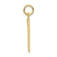 thumbnail image 2 of Auriga 14K Yellow Gold Large Polished Number 1 Charm for Women (Length - 20.88 mm, Width - 6.62 mm), 2 of 6