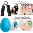 thumbnail image 5 of Staron Silicone Grip Strength Trainer, High Elastic Egg Shape Stress Relief Ball, Finger Exercise Tool for Hand Muscle, Decompression Toy for Adults and Kids, 5 of 6