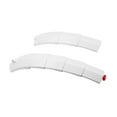 thumbnail image 3 of Universal Bike Mudguard Set Bicycle Front Rear bike retractable mudguard ABS Plastic Mud Fender with Taillight, White, 3 of 6