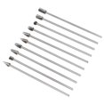 thumbnail image 2 of Juego Fresas Giratorias Carburo SóLido Tungsteno de Doble Corte 10 Piezas y 4 Pulgadas , Broca Giratoria VáStago 1/8 (3 Mm) para Herramientas Rotativas, 2 of 5