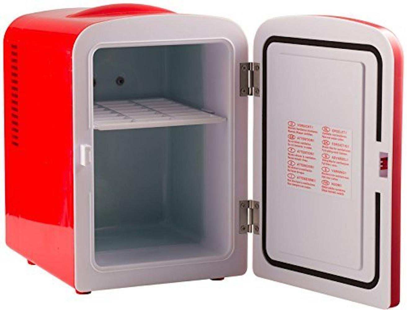 Uber Appliance Chill 6-can Retro Portable Mini Fridge Red Thermoelectric - image 3 of 18